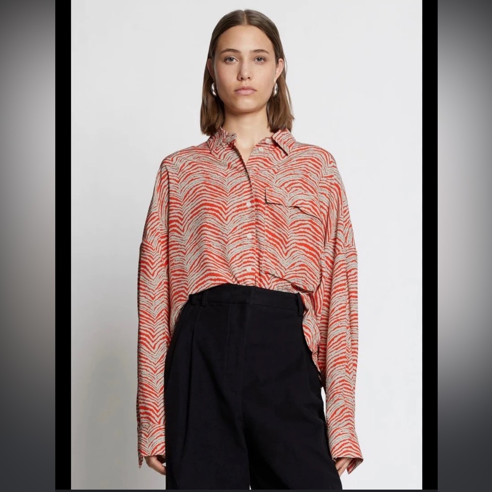 Proenza Schouler white label striped top sz2